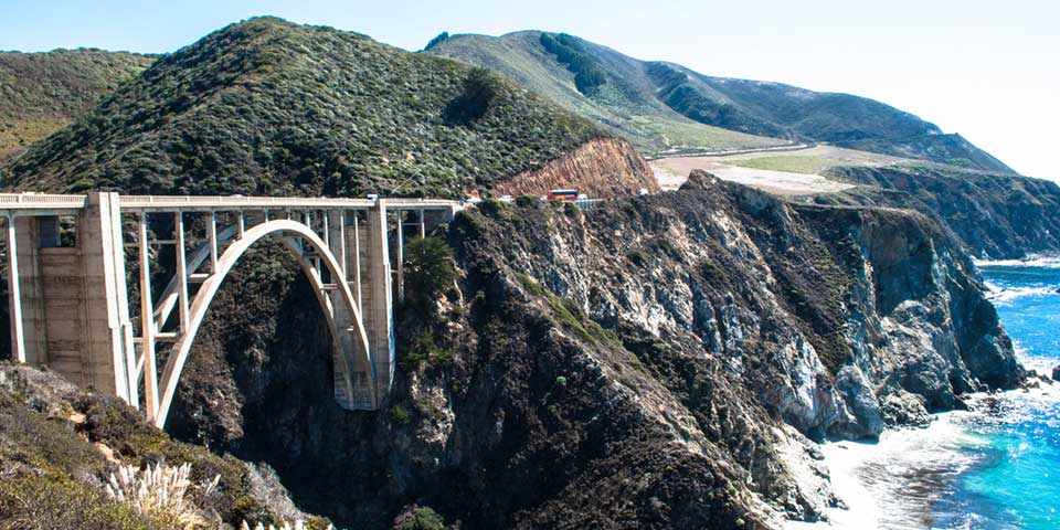 Map - Road Trip To Big Sur