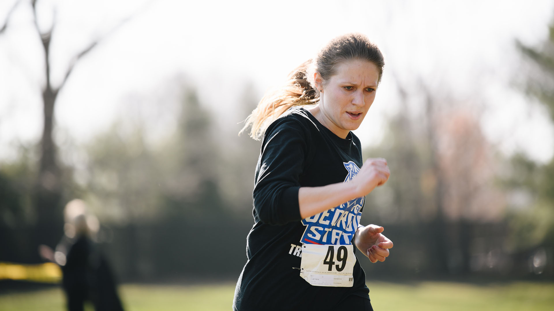 The author attempts the Doug Woods 5k Run on Long Island, New York.